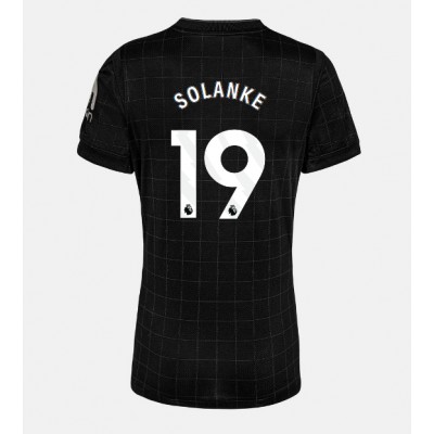 Tottenham Hotspur Dominic Solanke #19 Auswärtstrikot Frauen 2025-26 Kurzarm Tottenham Hotspur Dominic Solanke #19 Auswärtstrikot Frauen 2025-26 Kurzarm